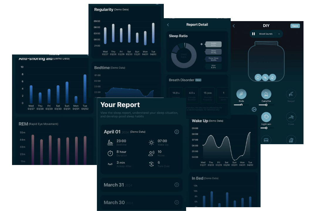 SleepPilot functions